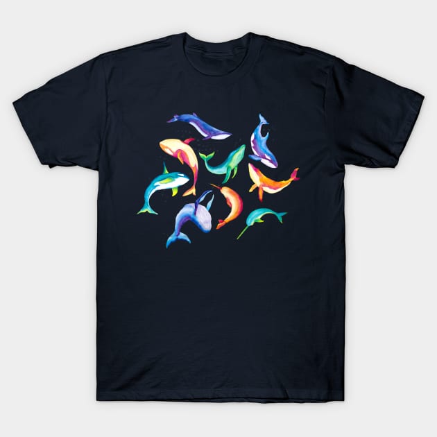 Dance of the Whales T-Shirt by Gingerlique